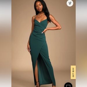 Lulus Emerald dress